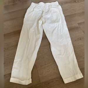 Max Studio Natural Linen pant